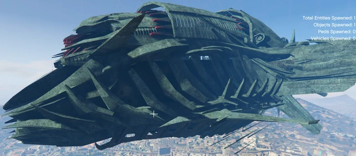 Материнский корабль десептиконов из Transformers: Dark of the Moon