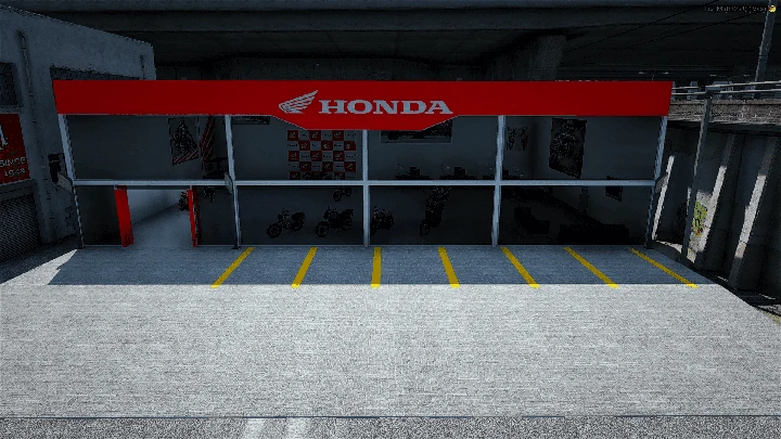 Автосалон Honda [Add-On / FiveM]