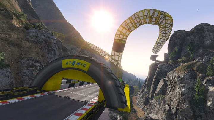 Карты каскадерских гонок GTA Online 2 [Menyoo | YMAP]
