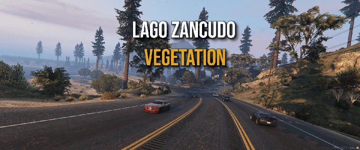Растительность Lago Zancudo [YMAP / FiveM]