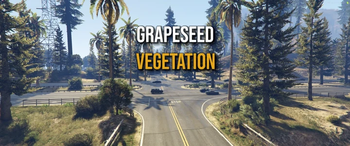 Растительность Grapeseed [YMAP / FiveM]