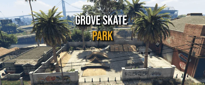 Скейт-парк Grove [YMAP | FiveM]