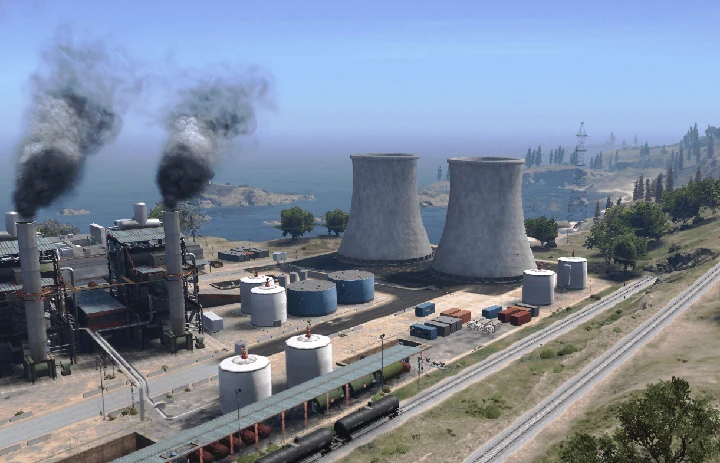 Электростанция [YMAP / FiveM]