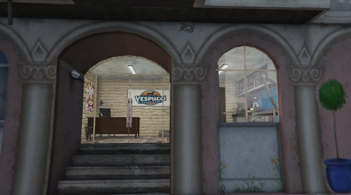 Ветеринарная клиника Vespucci [MLO | Add-On SP / FiveM]