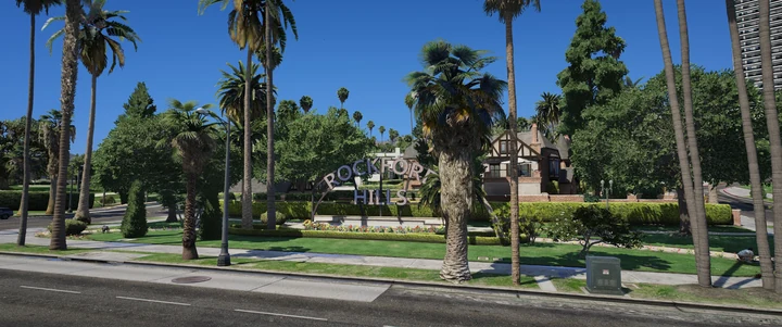 Расширенная растительность Rockford Hills [YMAP]