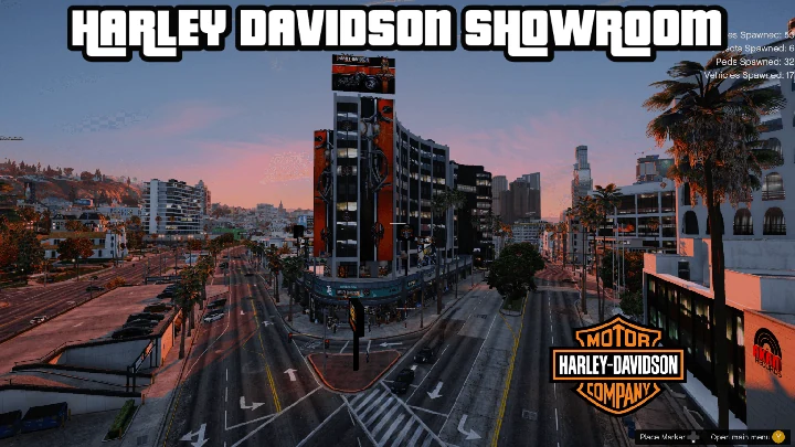 Автосалон Harley-Davidson [Map Builder]