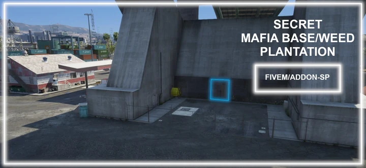 [MLO] Секретная плантация марихуаны / тайная база мафии [Add-On | Одиночная игра | FiveM]