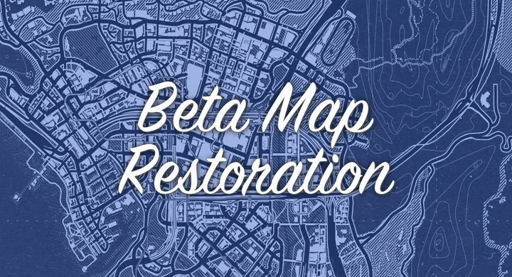 Восстановление бета-версии карты