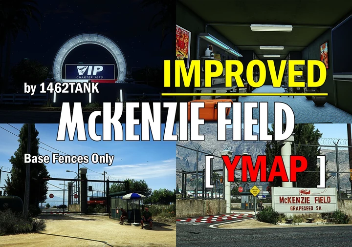 Базовый проект аэродрома Маккензи 2025 [YMAP | SF Models]
