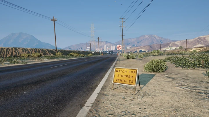 Ближневосточные блокпосты в Sandy Shores [FiveM | SP]