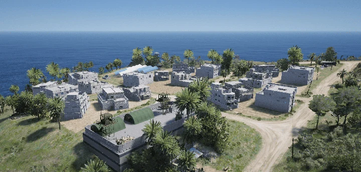 FOB Romeo и город на Cayo Perico [YMAP | FiveM Ready]