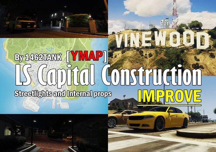 Развитие инфраструктуры Los Santos [YMAP / Lore-Friendly]