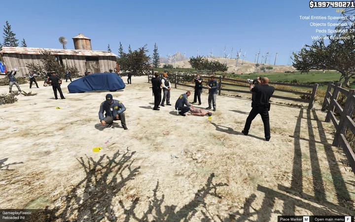 Место преступления у Тревора для LSPDFR