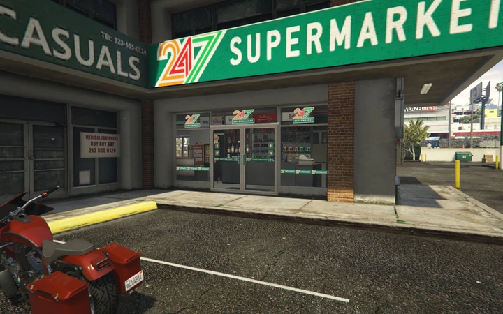 Магазин 24/7 в Korean Plaza [MLO | Add-On SP / FiveM]