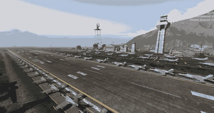 Проект расширения военной базы - 01 [Menyoo / Map Editor]