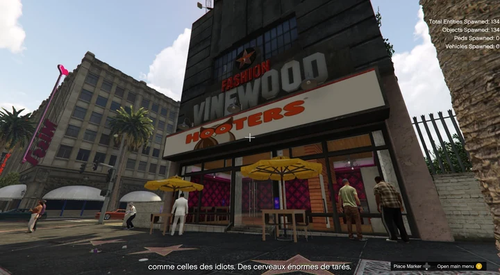 Бар Hooters в Вайнвуде [Add-On]