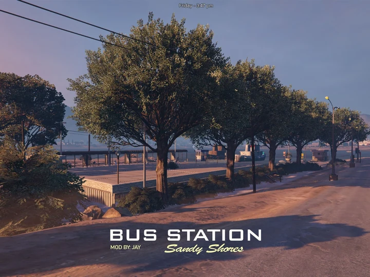 Автовокзал в Sandy Shores