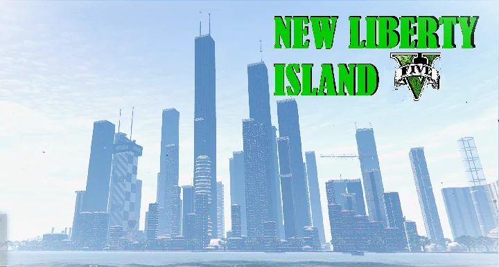New Liberty Island - город в стиле Нью-Йорка [Menyoo]