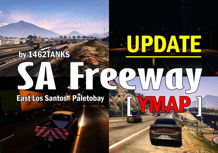 Обновление автострад San Andreas [YMAP | Lore-Friendly]