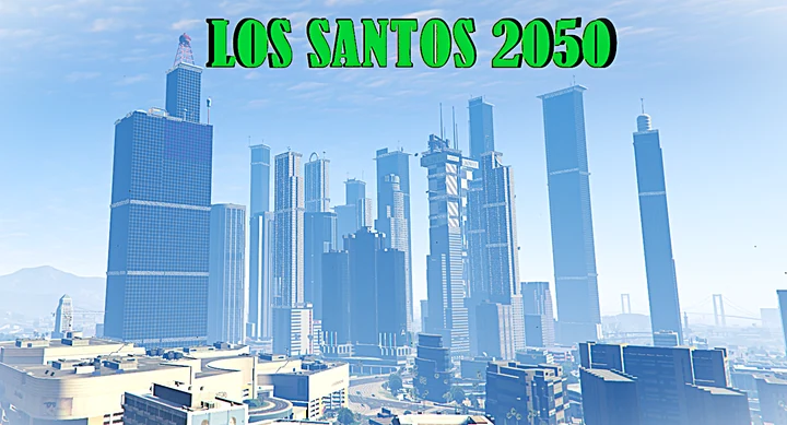 Project Los Santos 2050 - улучшенный город и башни [Menyoo]