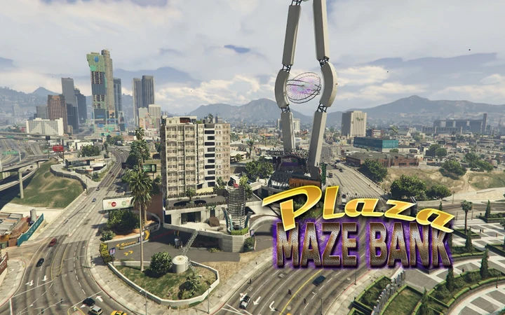 Площадь Maze Bank [Menyoo]