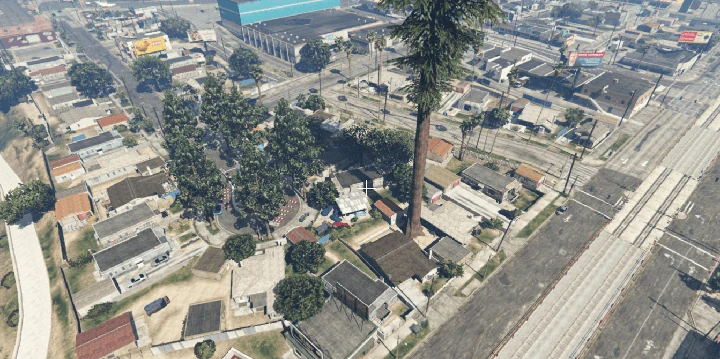 Обновлённая Grove Street 2.00 [Menyoo]