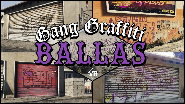 Граффити банд: Ballas