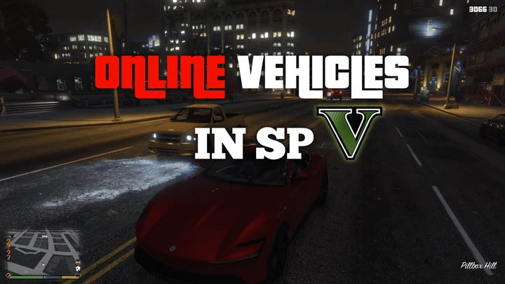 Транспорт из GTA Online в одиночной игре