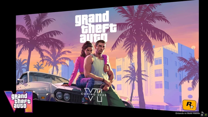 Загрузочный экран GTA VI