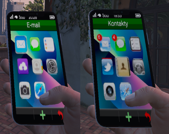 Значки iOS 4-6 и 11-16 для телефона Майкла