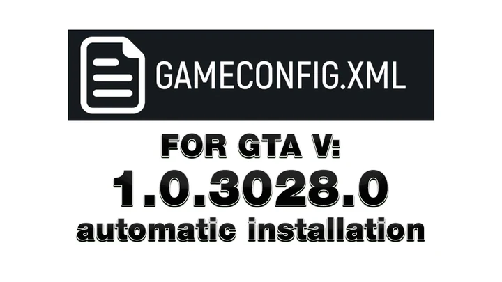 GAMECONFIG для GTA V 1.0.3028 [OIV/XML]