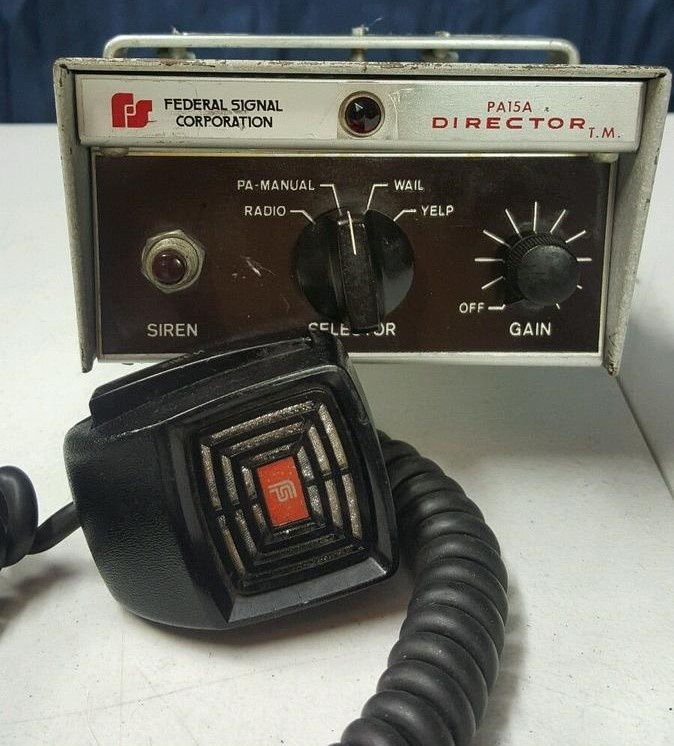 Сирена Federal Signal PA-15A Director