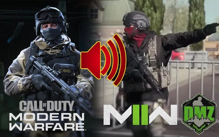 Русские голосовые группы Allegiance и Konni из MW 2019, MWII и DMZ для персонажей