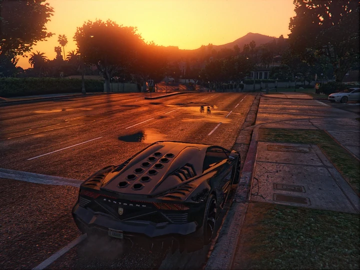 V-Enhanced: фотореалистичный кинематографический пресет ReShade для GTA V Enhanced