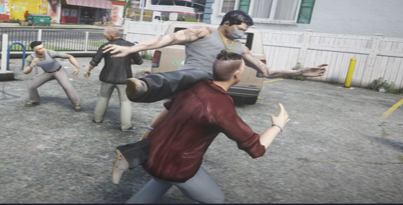 Боевой мод Sleeping Dogs: Enhanced Melee Combat Pack №2