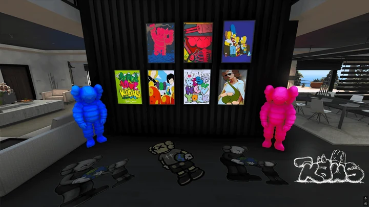 Набор объектов KAWS [SP / FiveM]