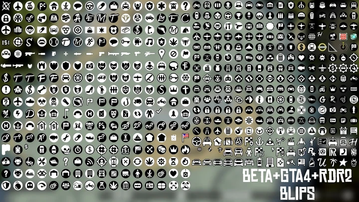 Beta-значки GTA V, GTA IV и RDR2