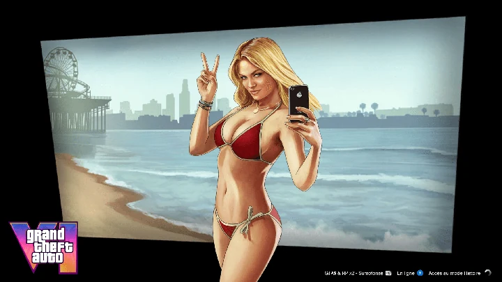 Логотип GTA VI в GTA V