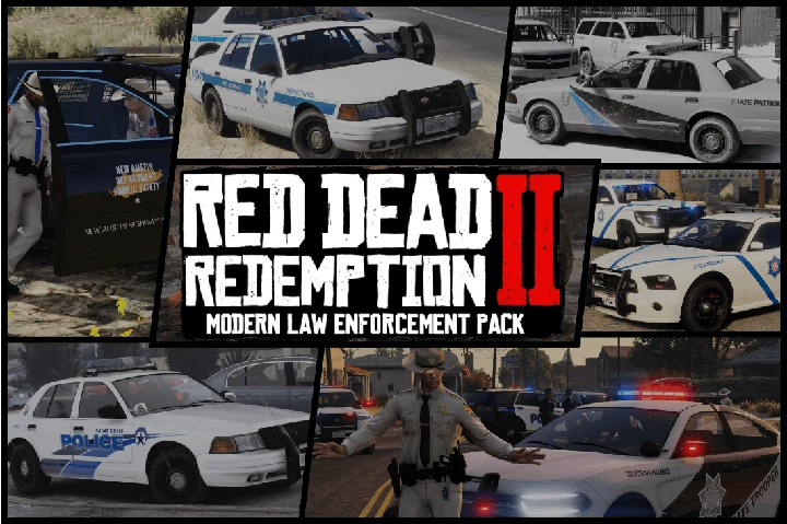 Современный набор правоохранительных органов в стиле Red Dead Redemption 2