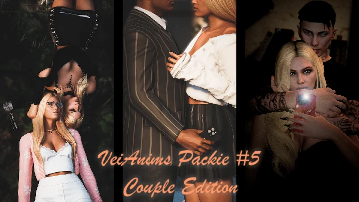 VeiAnims Packie №5 - парные позы