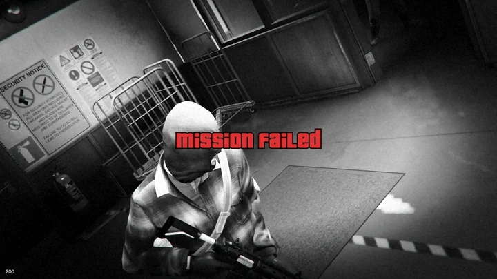 Экраны Wasted, Busted и Mission Failed со старых консолей