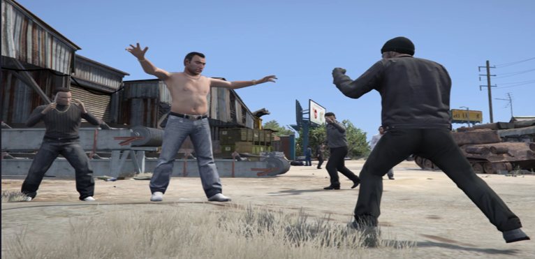 Возрожденный рукопашный бой из GTA IV - облегченная Standalone-версия