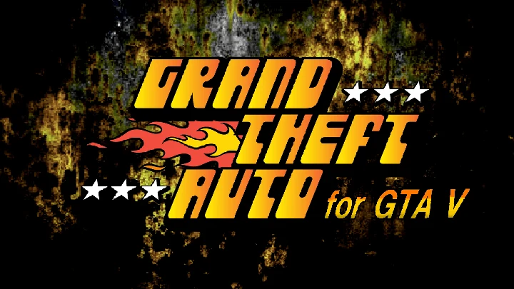 Логотип Grand Theft Auto 1 для экрана загрузки