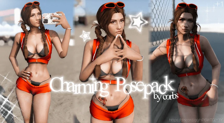 Набор поз Charming