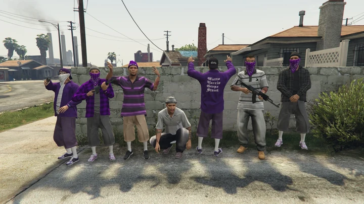 Southside Watts Varrio Grape Street 13
