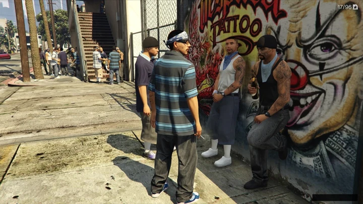 Сальвадорская банда в South Vespucci [YMT]