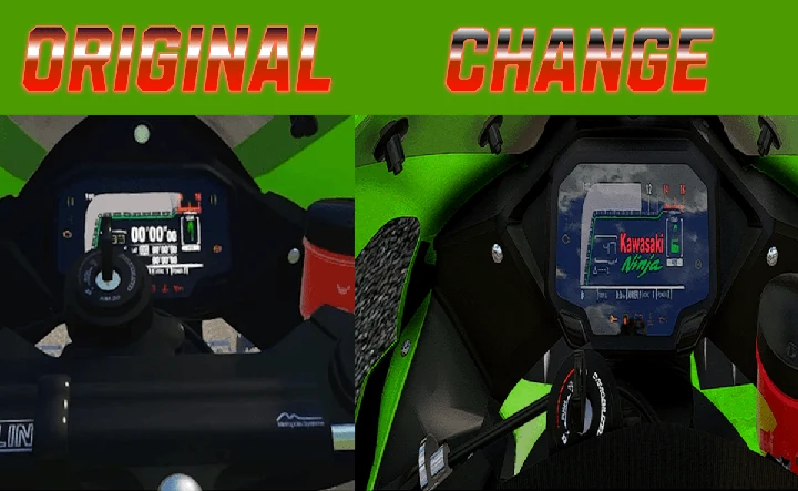 Небольшое изменение приборов Kawasaki Ninja ZX-10R KRT Edition 2024