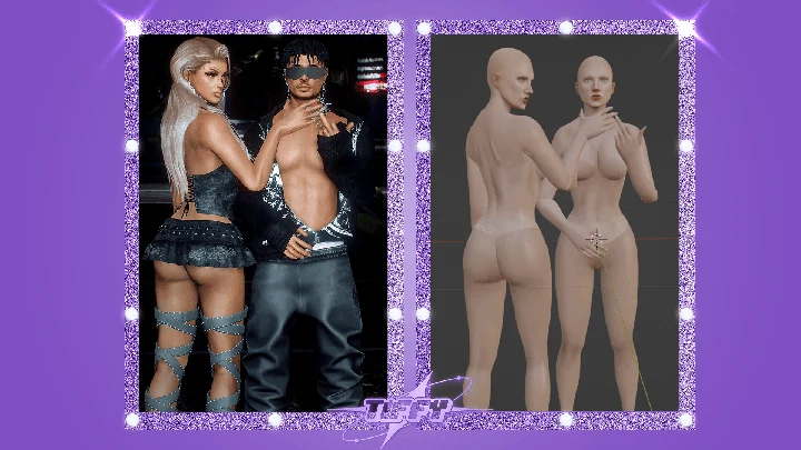 Парные позы для MP Male и MP Female