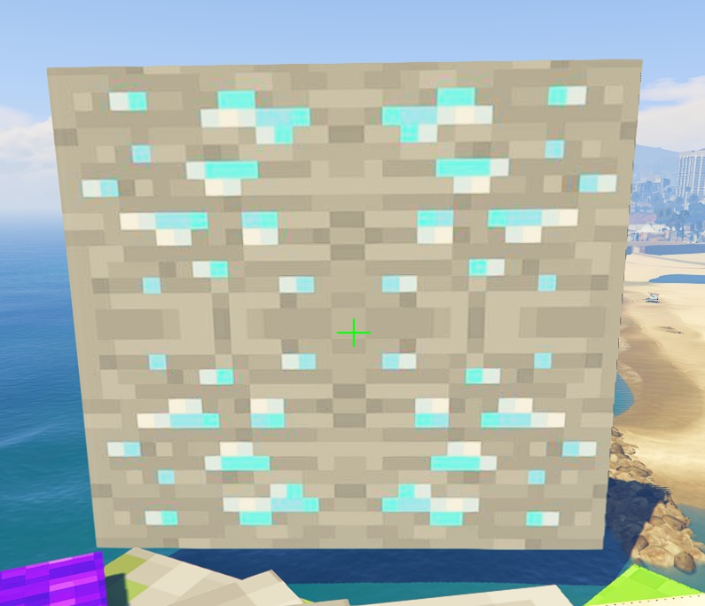 Алмазный блок из Minecraft