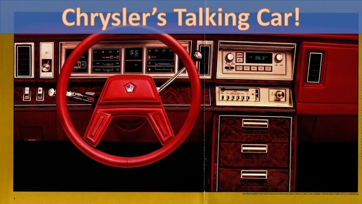 Голосовое предупреждение Chrysler New Yorker